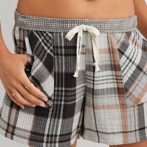 Aerie Soft Gauze High Waisted Pajama Boxer Size XL